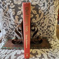 Spine view showing title, author, publisher logo