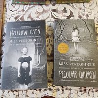 Front covers of both novels displaying titles and cover images