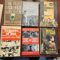 Front covers of all six books