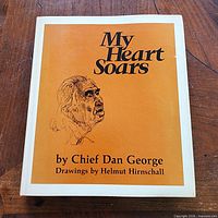 Front dust jacket of My Heart Soars hardcover