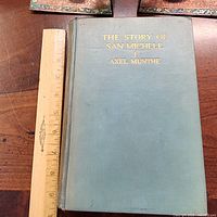 Front cover showing title, ruler for scale