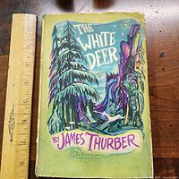 Front cover with dust jacket and ruler for size reference