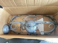 Pot rack frame and components inside box