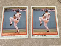 Front view of both Clemens cards