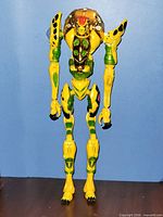 Cheetor figure in robot mode front view