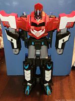 Robot mode front view showing overall condition and details