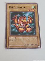 Front of Baby Dragon card