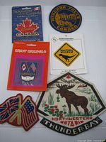 Group image showing all six patches