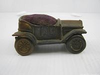 Left side view showing full car profile and cushion