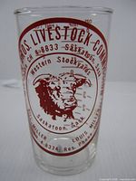 Front view showing logo and text