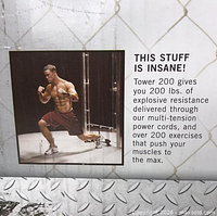 Front of box highlighting Tower 200 benefits