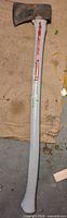 Full length view of Craftsman axe
