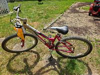 Full view of Schwinn mountain bike left side