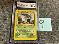 Front view of CGC-graded Koga's Golbat card showing full slab and grade