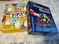 Front view of both boxed craft kits