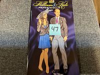 Front cover showing William & Kate Paper Dolls title and artwork