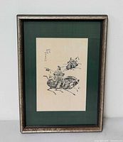 Framed print front view