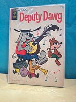 Front cover of Deputy Dawg #1 comic, bagged and boarded