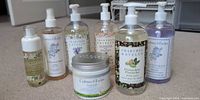 Group shot of all eight Crabtree & Evelyn items