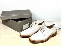 Shoes with box and dust bags showing overall lot