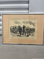 Framed print full view