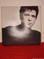 Front sleeve with Peter Gabriel portrait