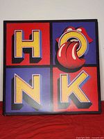 Front cover showing HONK artwork