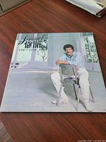 Front cover of Lionel Richie “Can’t Slow Down” LP