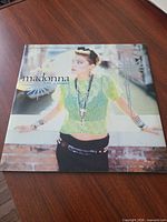 Front sleeve showing Madonna image and title