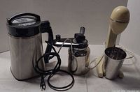 All three appliances side by side