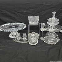 Group shot of all ten crystal pieces