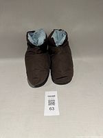 Slippers front view standing upright