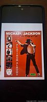 Front view of Michael Jackson Platinum Albums poster showing artwork and text