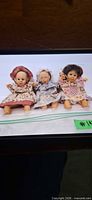All three Gi-Go My Palm Pals dolls standing