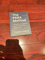 Cover of “The PARA Method” by Tiago Forte