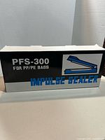 PFS-300 impulse sealer retail box front