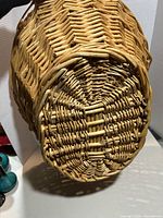 Bottom view showing spiral weave base and condition