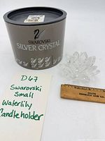 Candleholder with box and ruler for scale