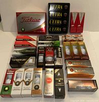 All 32 boxed sleeves laid out