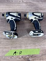 Both Makita impact drivers side by side