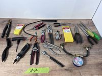 Overall layout of all hand tools