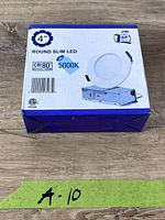 Front of box showing product image and specs