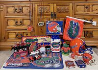 All memorabilia items laid out in one shot