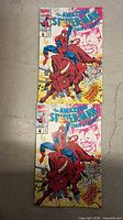 Front covers of both identical Amazing Spider-Man Chaos in Calgary #4 comics