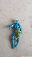 Front view of blue Invasion Frost Giant action figure showing overall condition and missing accessories