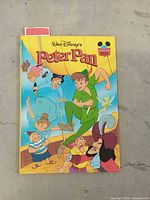Front cover of Walt Disney’s Peter Pan children’s book