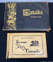 Front covers of both books showing titles and designs