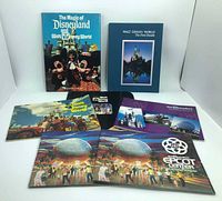 All six Disney books displayed