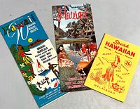 Front covers of all three paper items