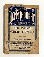 Front cover showing title, series, price, publisher, and heavy edge loss